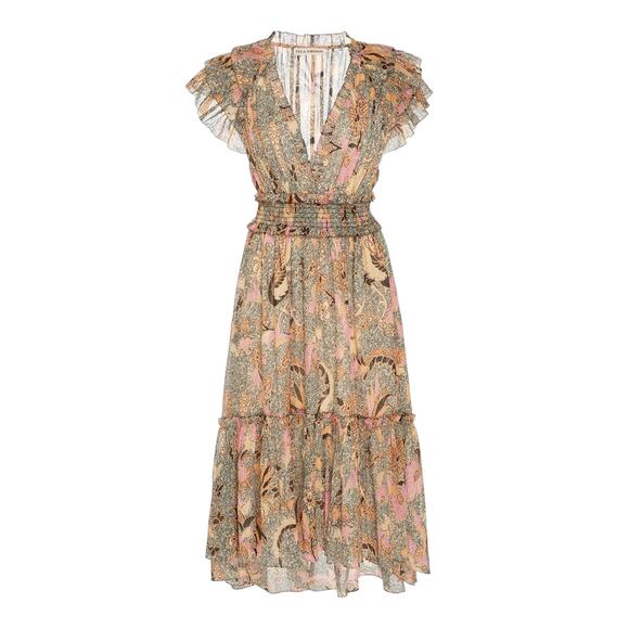 Ulla Johnson Dresses & Skirts - ULLA JOHNSON Cicely Silk Blend Dress in Ivory 0